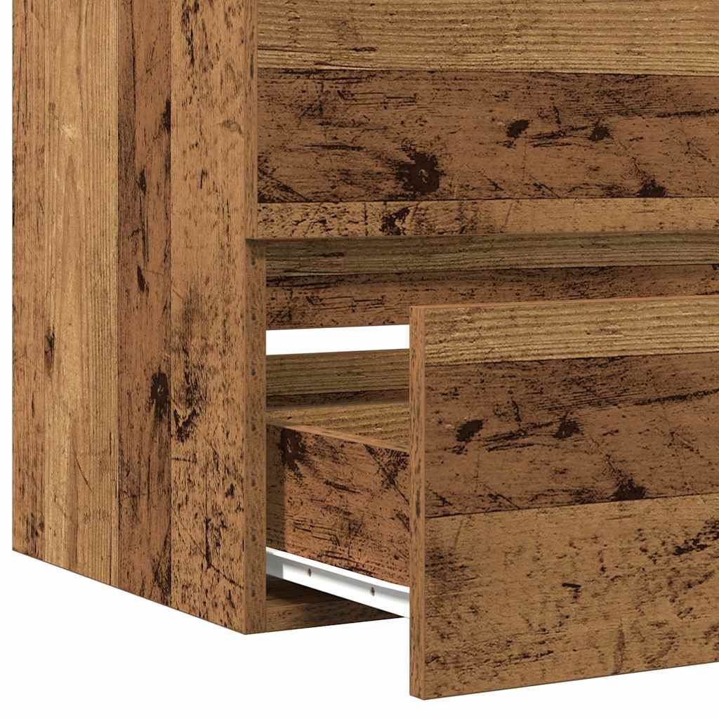 Sink Cabinet Old Wood 41x38.5x45 cm Engineered Wood