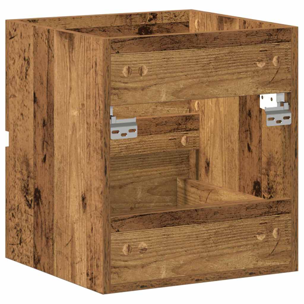 Sink Cabinet Old Wood 41x38.5x45 cm Engineered Wood