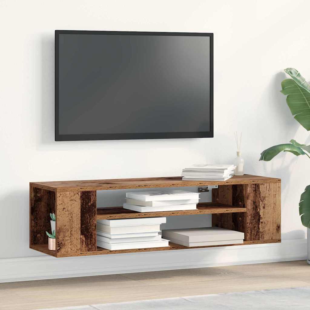 Hanging Tv Cabinet 100X30X26.5 Cm Engineered Wood