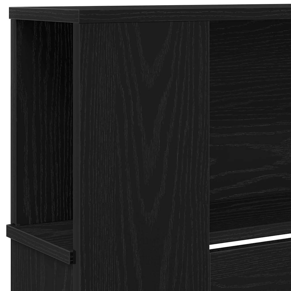 Headboard Cabinet 220 x 18,5 x 104,5 cm Engineered wood