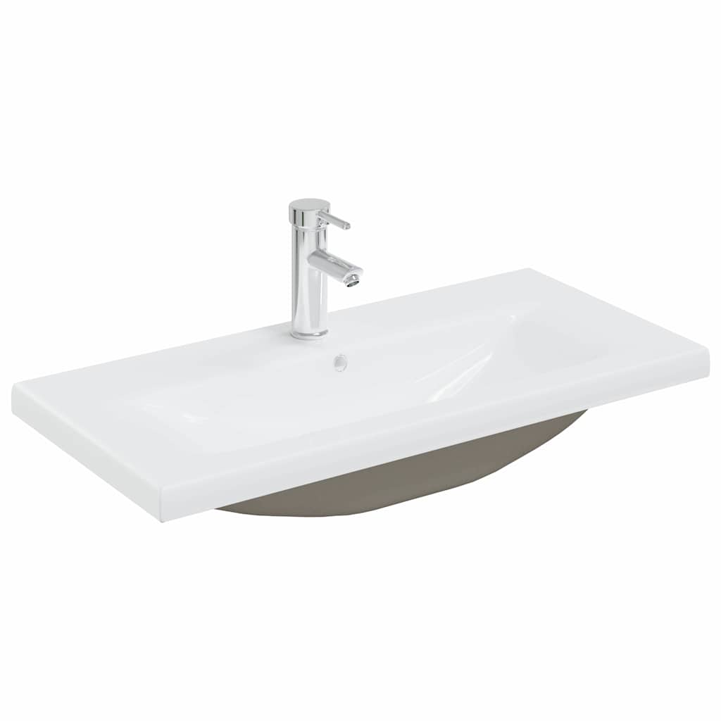 Sink Cabinet Black oak 80 x 39 x 62 cm Engineered wood