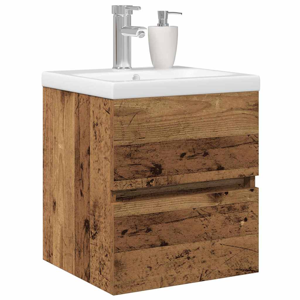 Sink Cabinet Black oak 41 x 39 x 62 cm Engineered wood