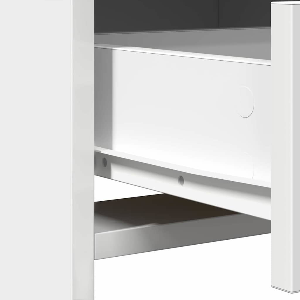 Dressing Table 2 pcs White 78.5 x 41 x 135 cm Engineered wood