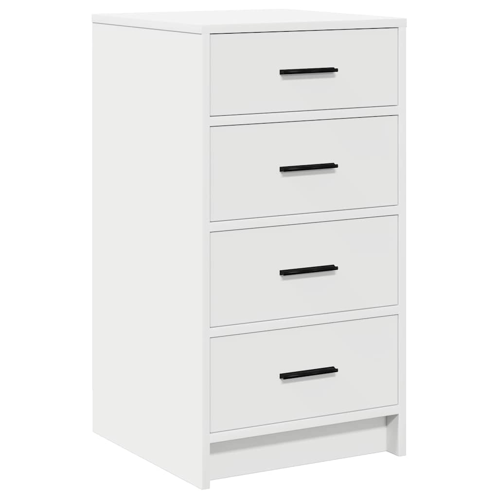 Dressing Table 3 pcs White 40 x 41 x 135 cm Engineered wood