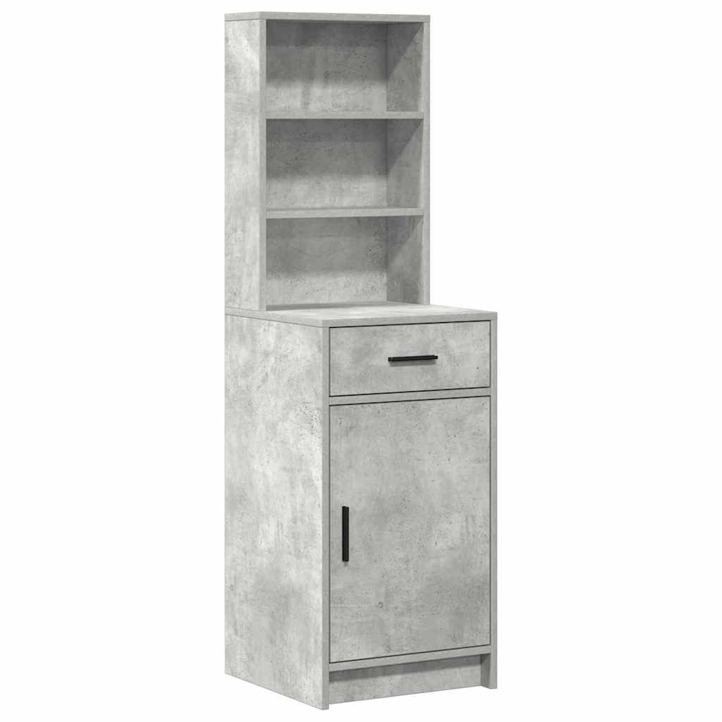 Dressing Table 2 pcs Grey 78.5 x 41 x 135 cm Engineered wood