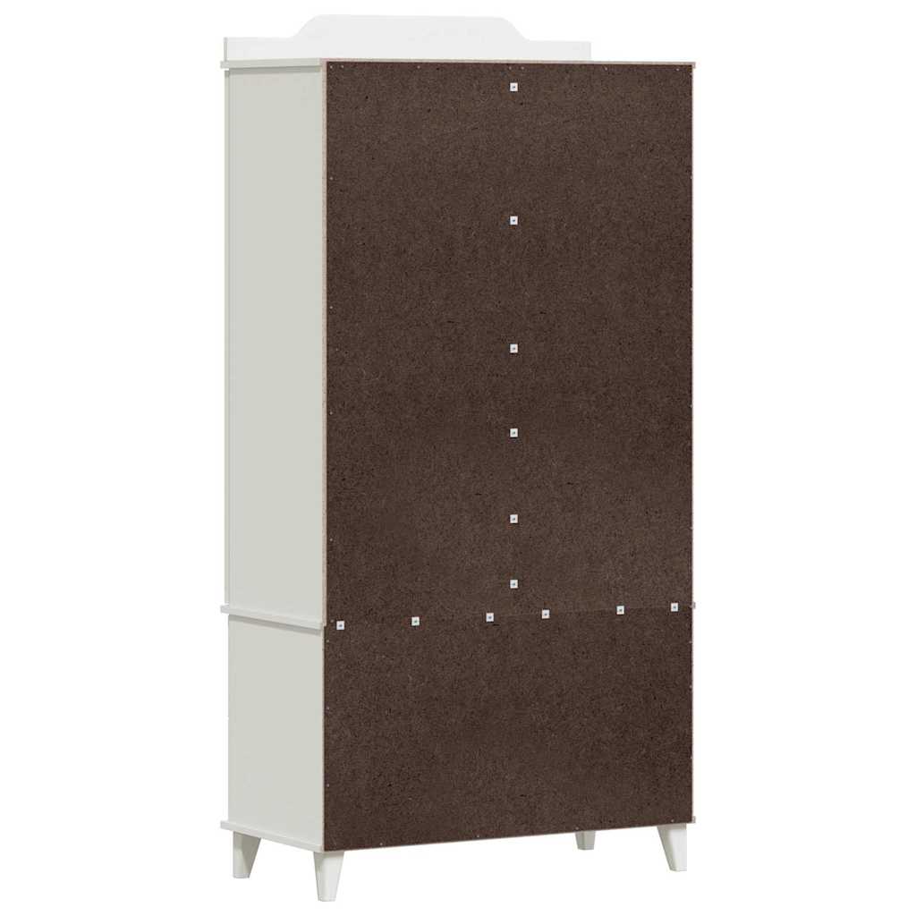 with Drawer with Shelf with Storage White Engineered wood