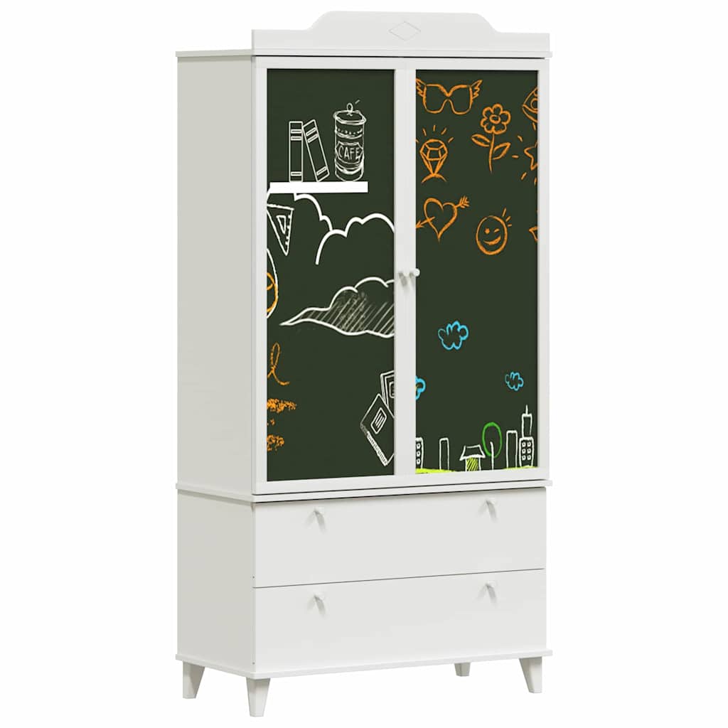 with Drawer with Shelf with Storage White Engineered wood