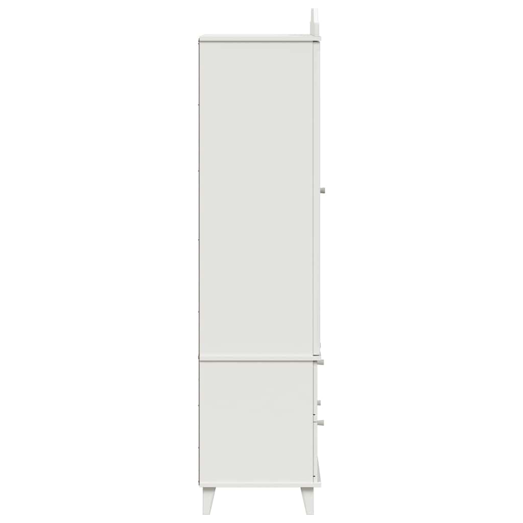 with Drawer with Shelf with Storage White Engineered wood