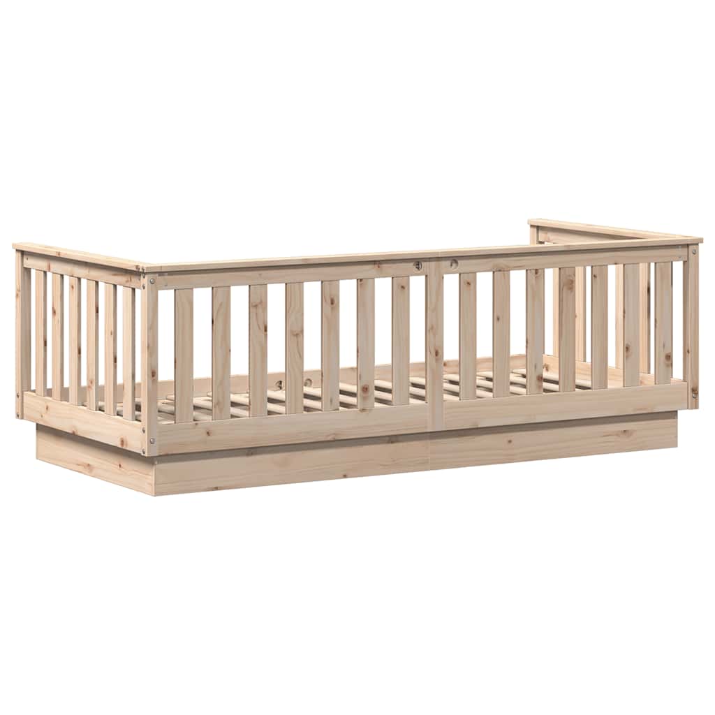 Day Bed without Mattress 90x200 cm Solid Wood Pine