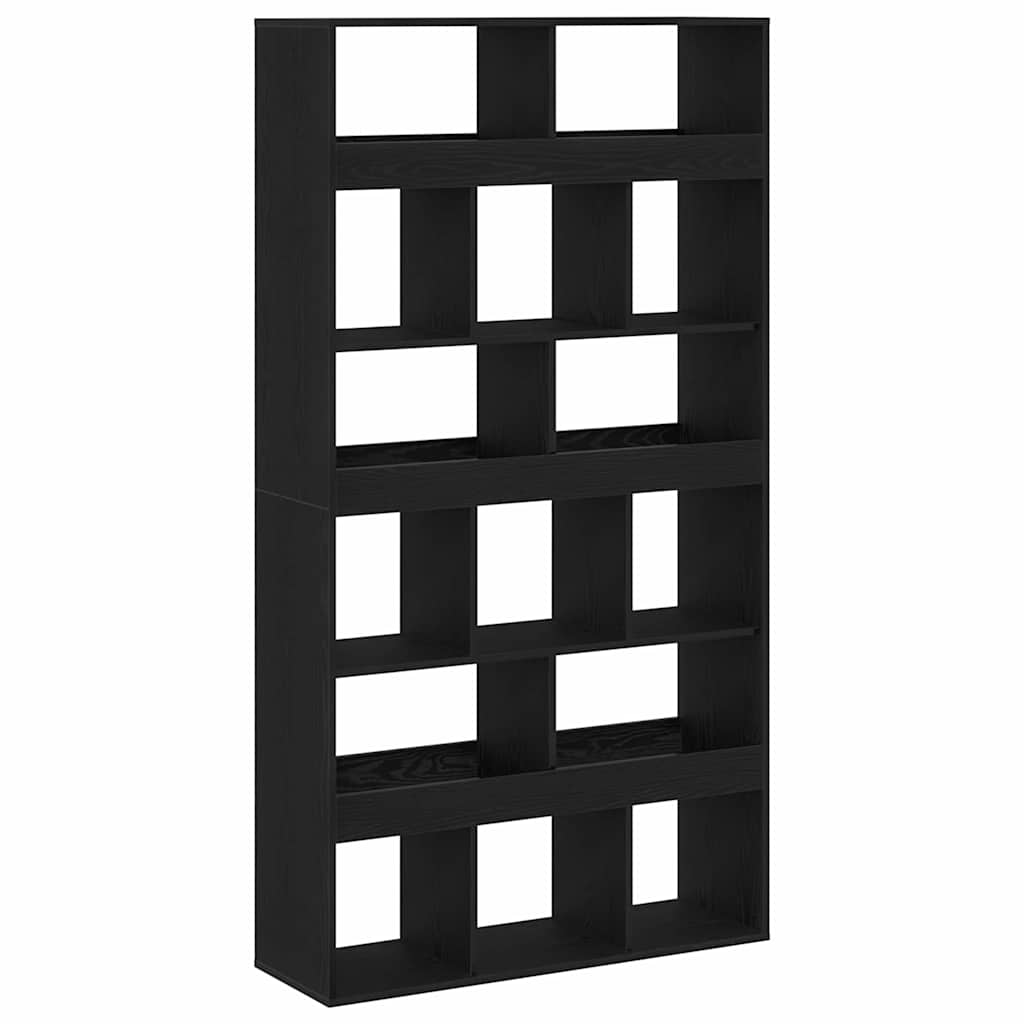 Plant Stand Black Oak Engineered Wood 100x33x187,5 cm