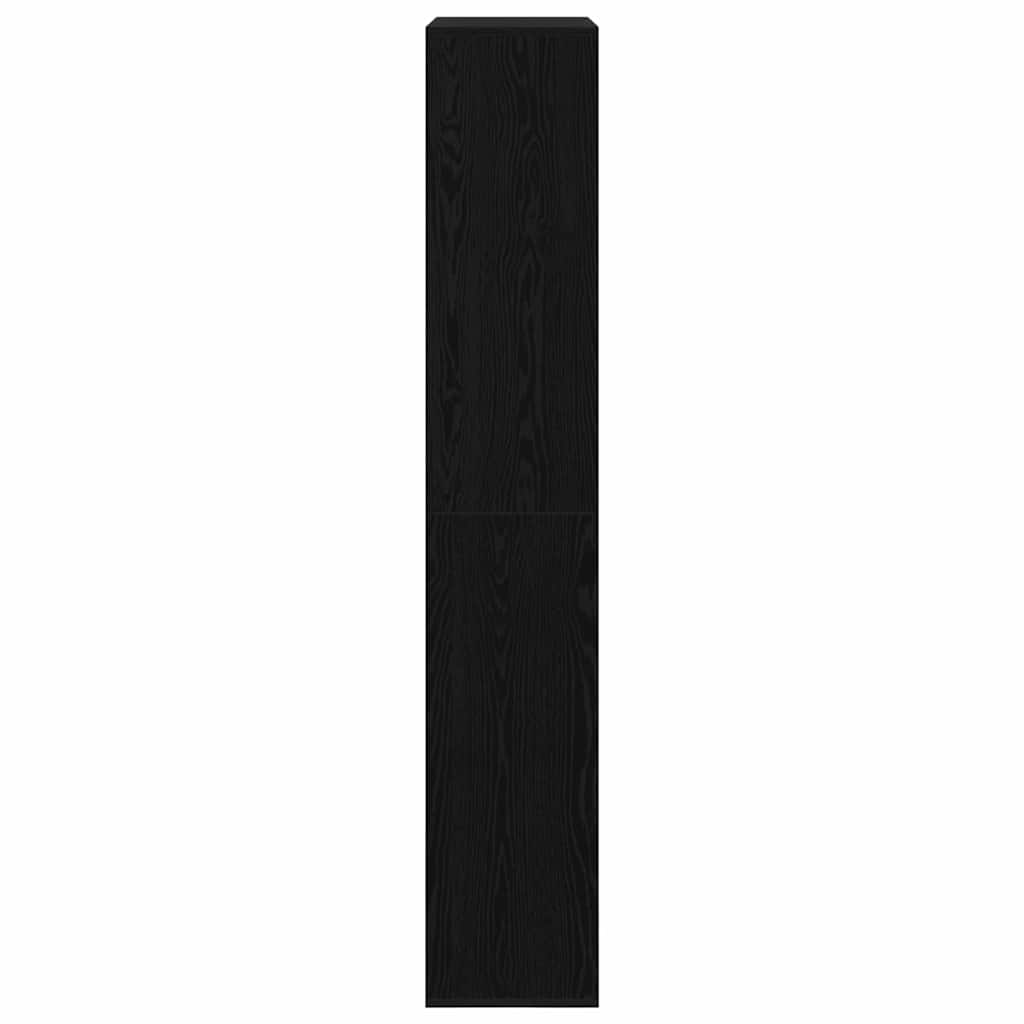 Plant Stand Black Oak Engineered Wood 100x33x187,5 cm