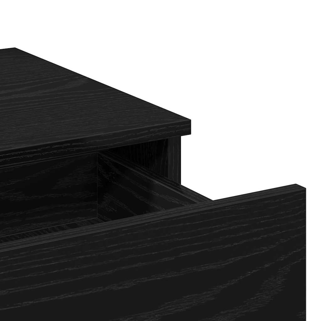 Modern Wooden Wide Dressing Table Makeup Vanity Desk With LED Mirror & Drawers