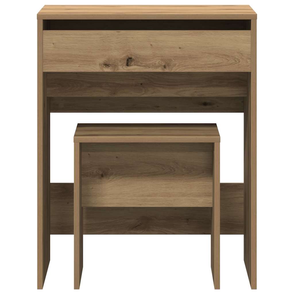 Modern Wooden Dressing Table Makeup Vanity Table With Lift Up Mirror Storage