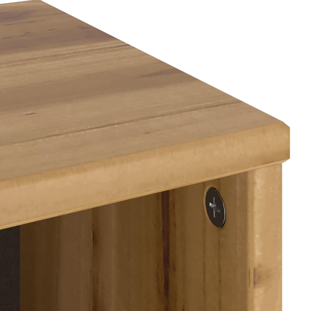 Side Cabinets 5 pcs ODDA 40x24x79 cm Solid Wood Pine