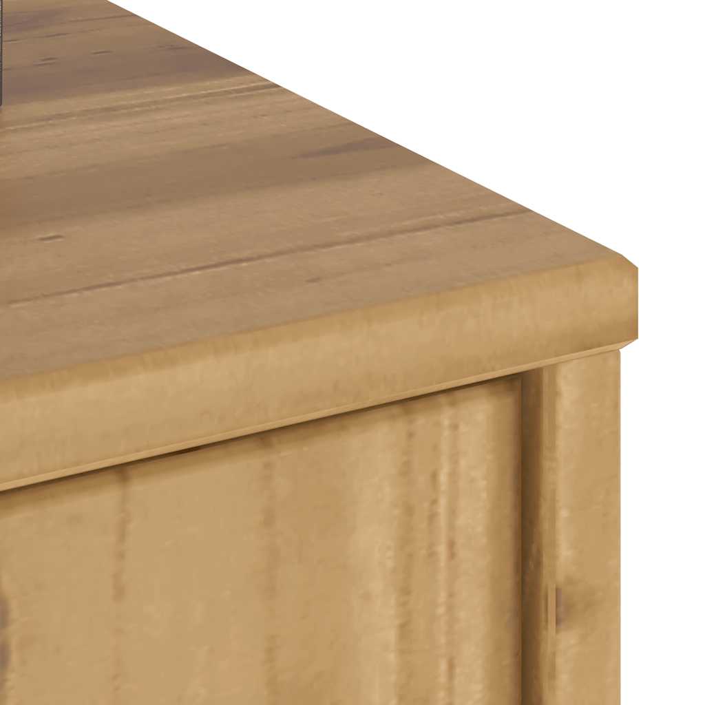 Side Cabinets 5 pcs ODDA 40x24x79 cm Solid Wood Pine