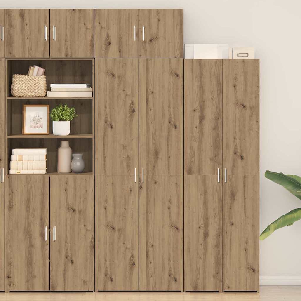Storage Cabinet Artisan Oak 70x42.5x225 cm Engineered Wood