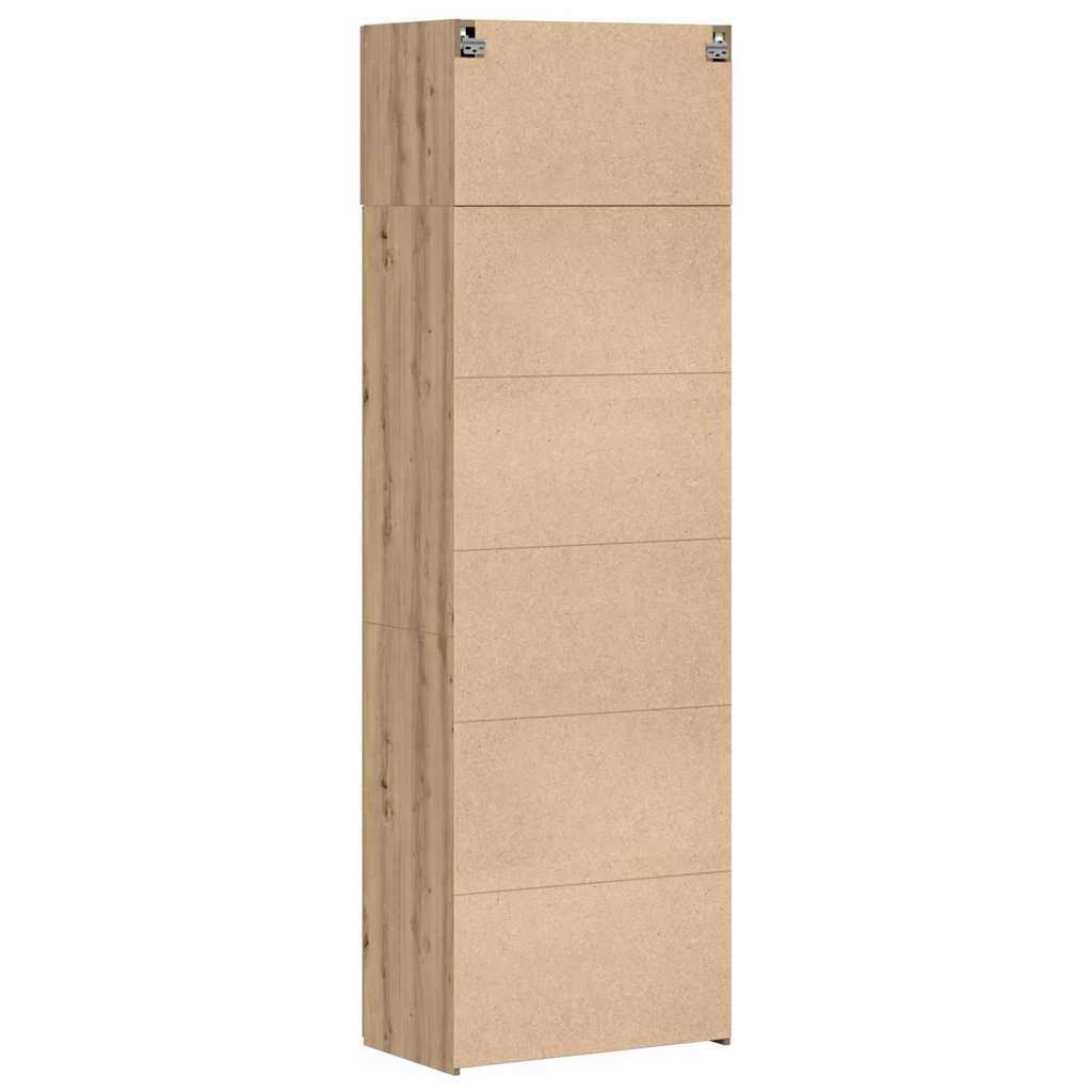 Storage Cabinet Artisan Oak 70x42.5x225 cm Engineered Wood