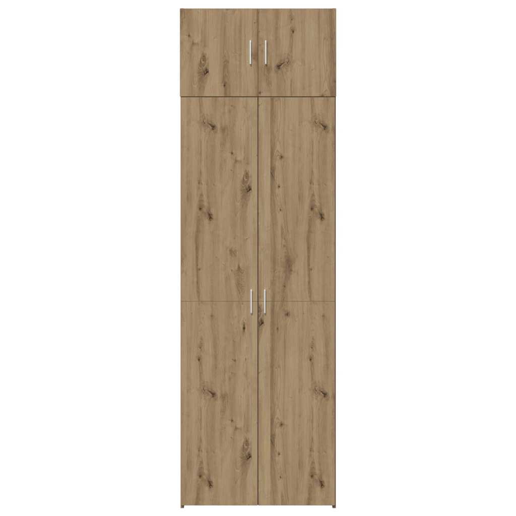 Storage Cabinet Artisan Oak 70x42.5x225 cm Engineered Wood