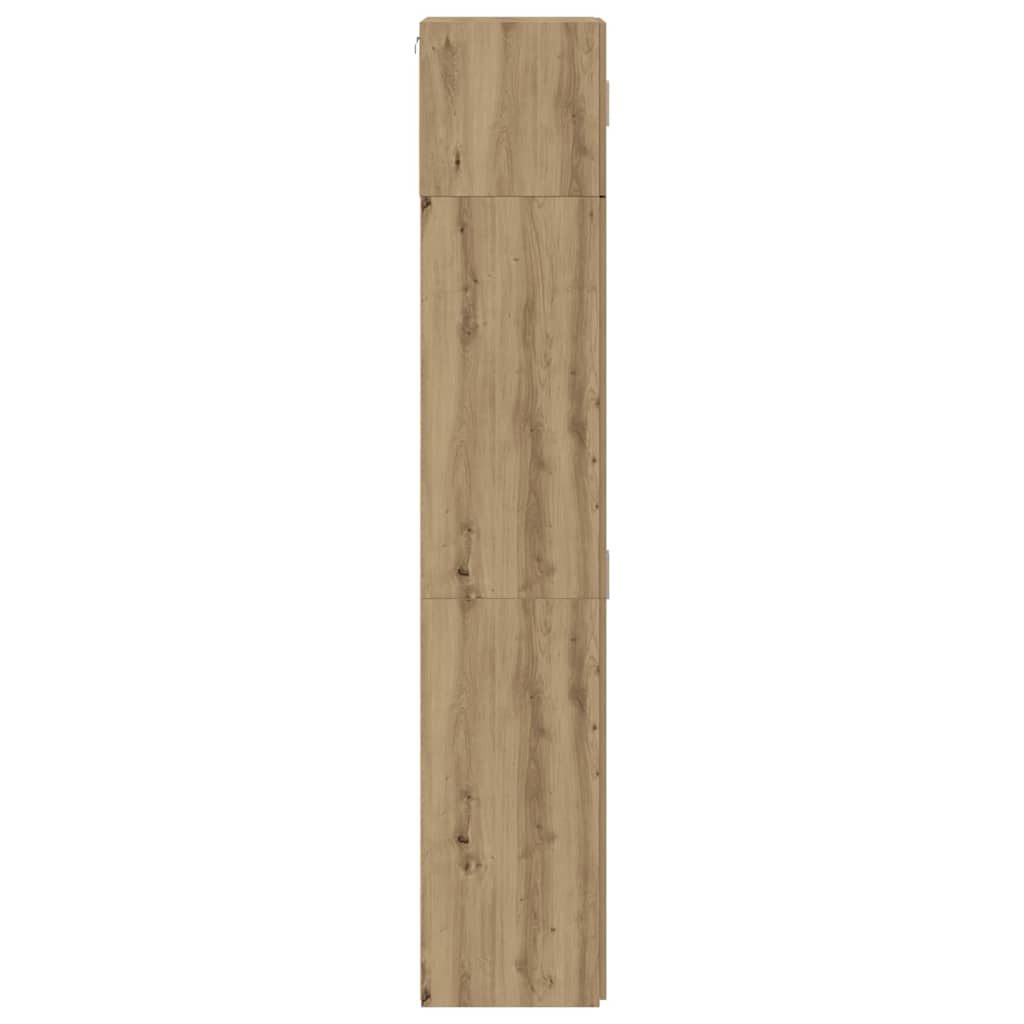 Storage Cabinet Artisan Oak 70x42.5x225 cm Engineered Wood
