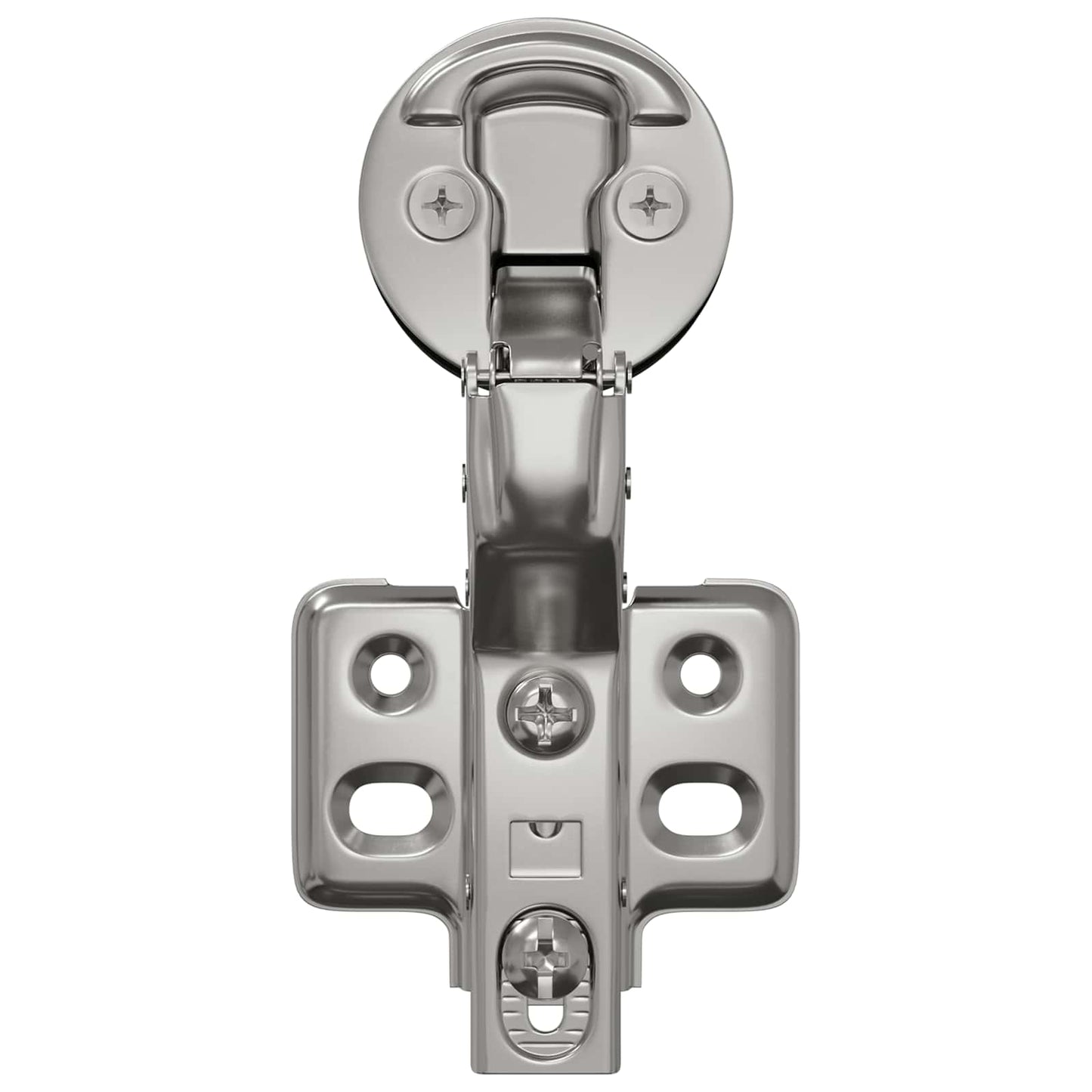 vidaXL Hinge 2 pcs Silver 35 mm Iron