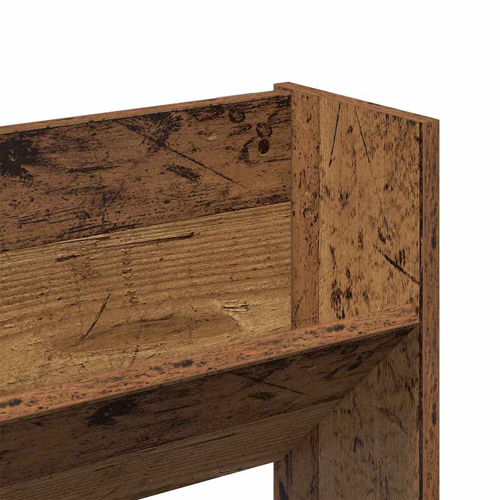 Wall Shoe Cabinets with Shelf Old wood Engineered wood