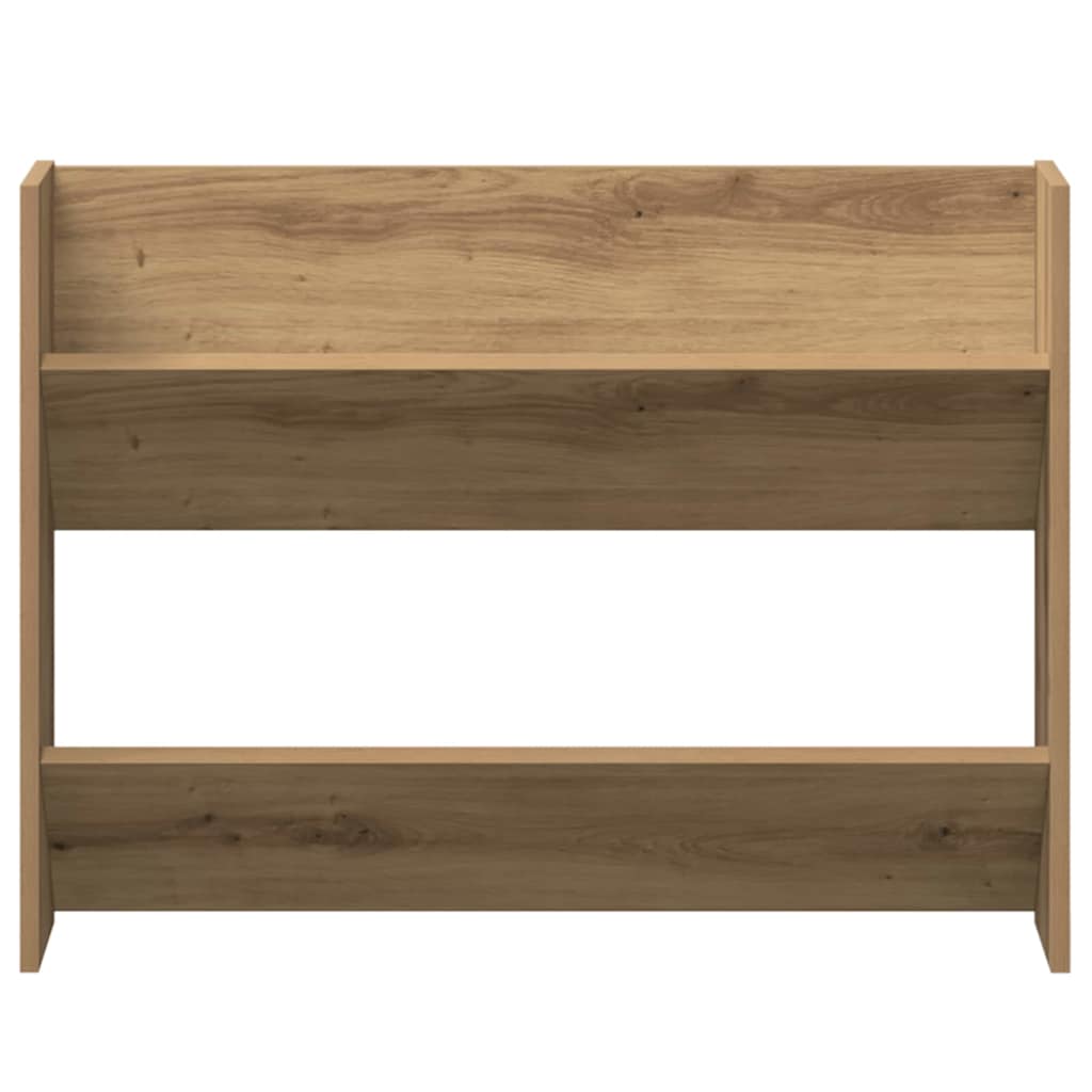 Wall Shoe Cabinets with Shelf Artisan oak Engineered wood