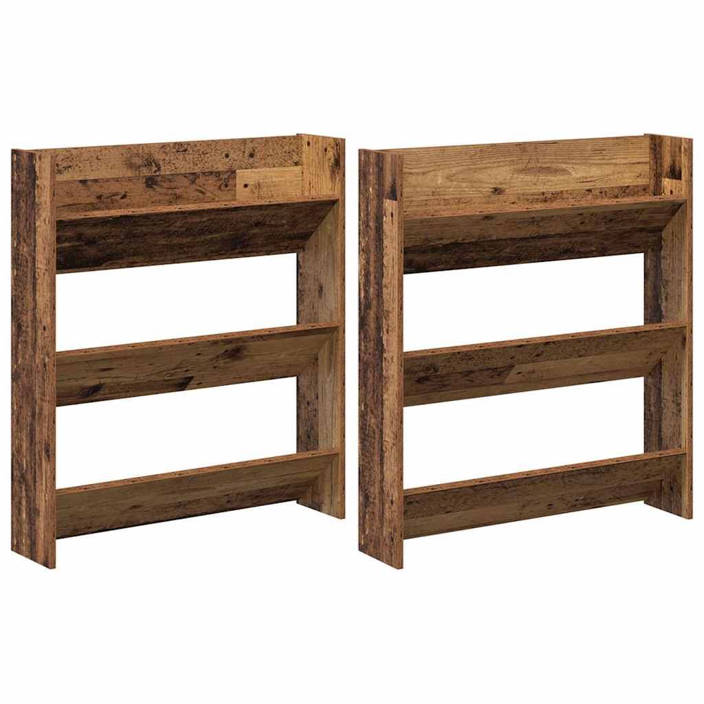 Wall Shoe Cabinets with Shelf Other Old wood Engineered wood