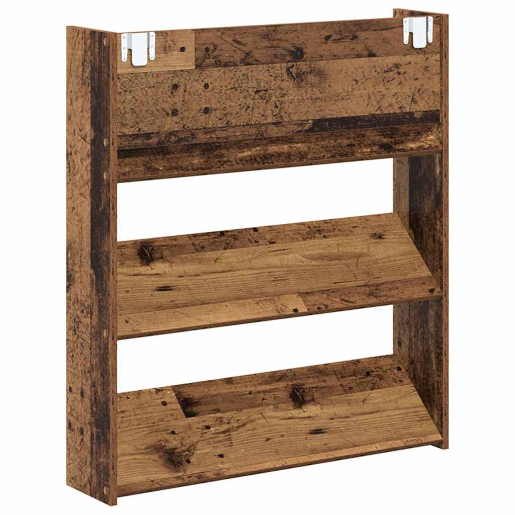 Wall Shoe Cabinets with Shelf Other Old wood Engineered wood