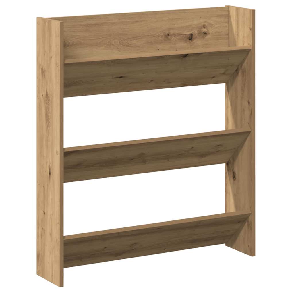 Wall Shoe Cabinets with Shelf Other Artisan oak Engineered wood