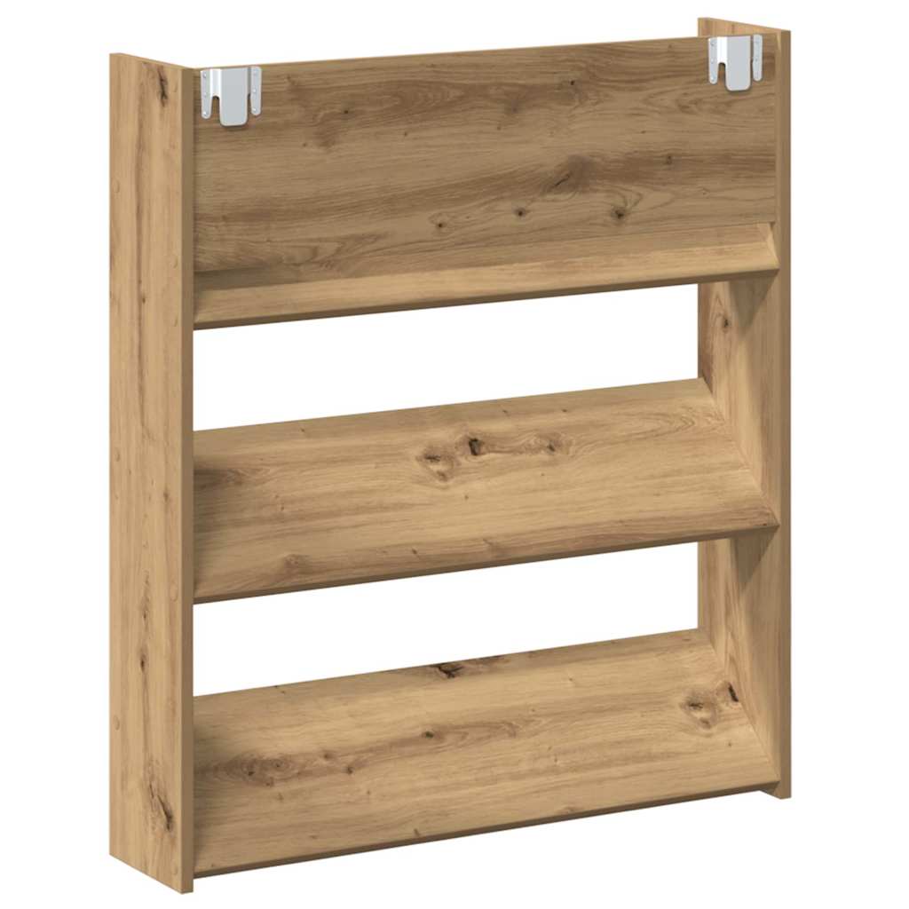 Wall Shoe Cabinets with Shelf Other Artisan oak Engineered wood