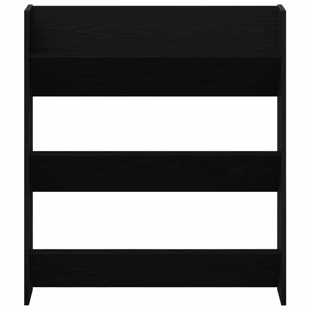 Wall Shoe Cabinets with Shelf Other Black oak Engineered wood