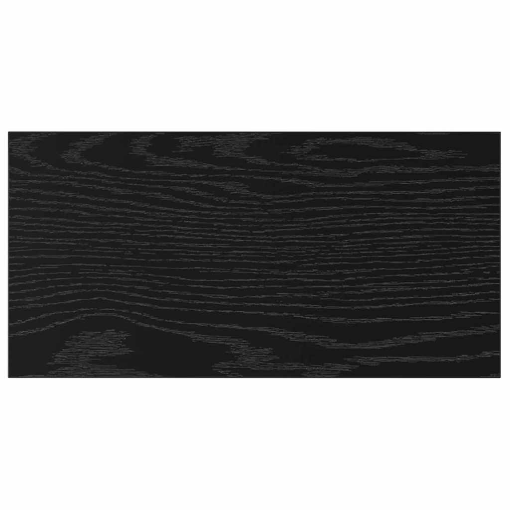 Bookshelf Board 4 pcs Black 40 x 20 x 1.5 cm Engineered wood