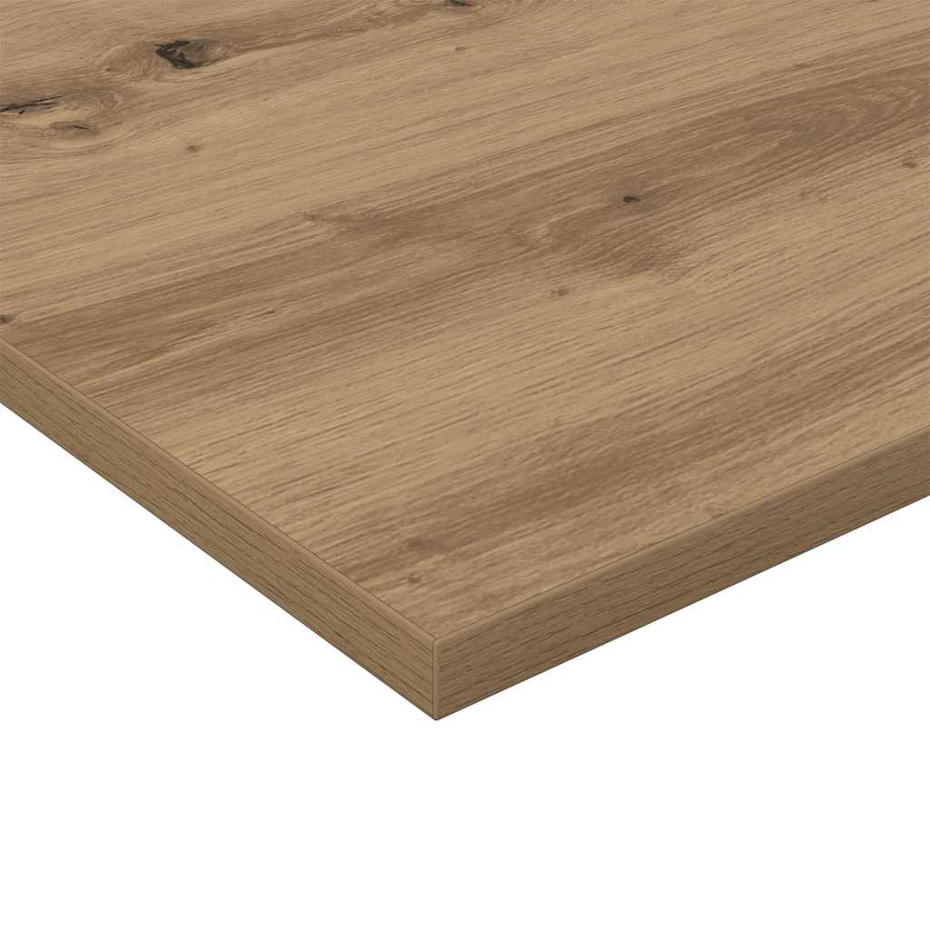 Bookshelf Board 4 pcs Brown 60 x 40 x 1.5 cm Engineered wood
