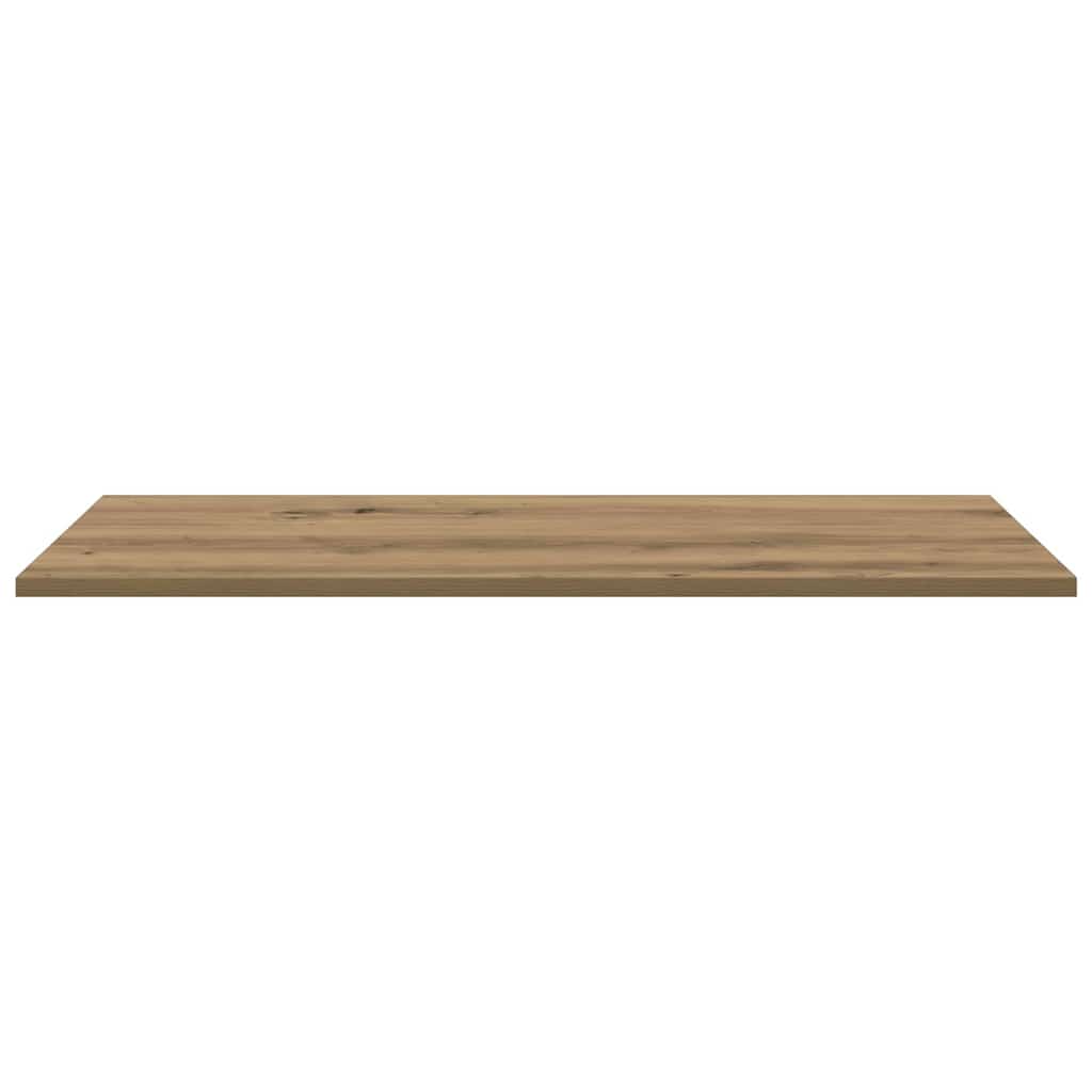 Bookshelf Board 4 pcs Brown 80 x 40 x 1.5 cm Engineered wood