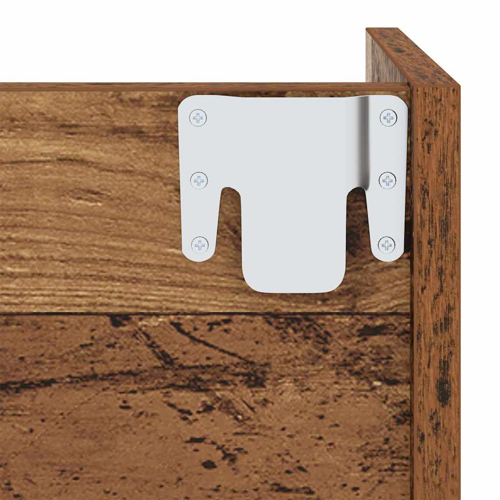 Wall Shoe Cabinets with Shelf Other Old wood Engineered wood