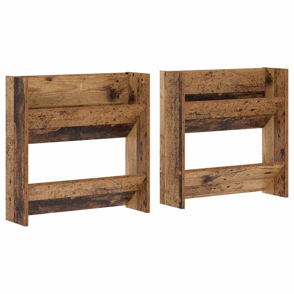 Wall Shoe Cabinets with Shelf Other Old wood Engineered wood