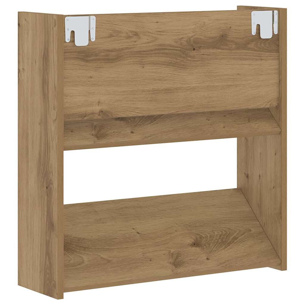 Wall Shoe Cabinet with Shelf Other Artisan oak Engineered wood