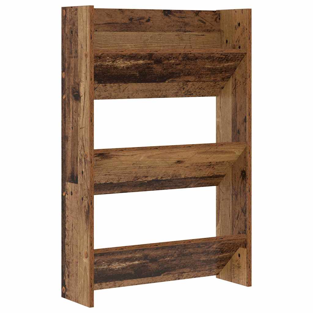 Wall Shoe Cabinet with Shelf Other Old wood Engineered wood