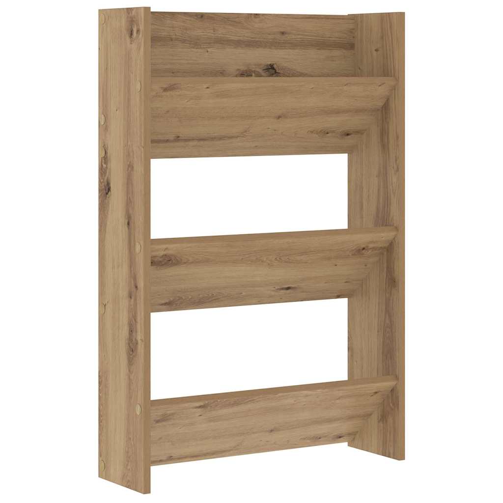Wall Shoe Cabinets with Shelf Other Artisan oak Engineered wood