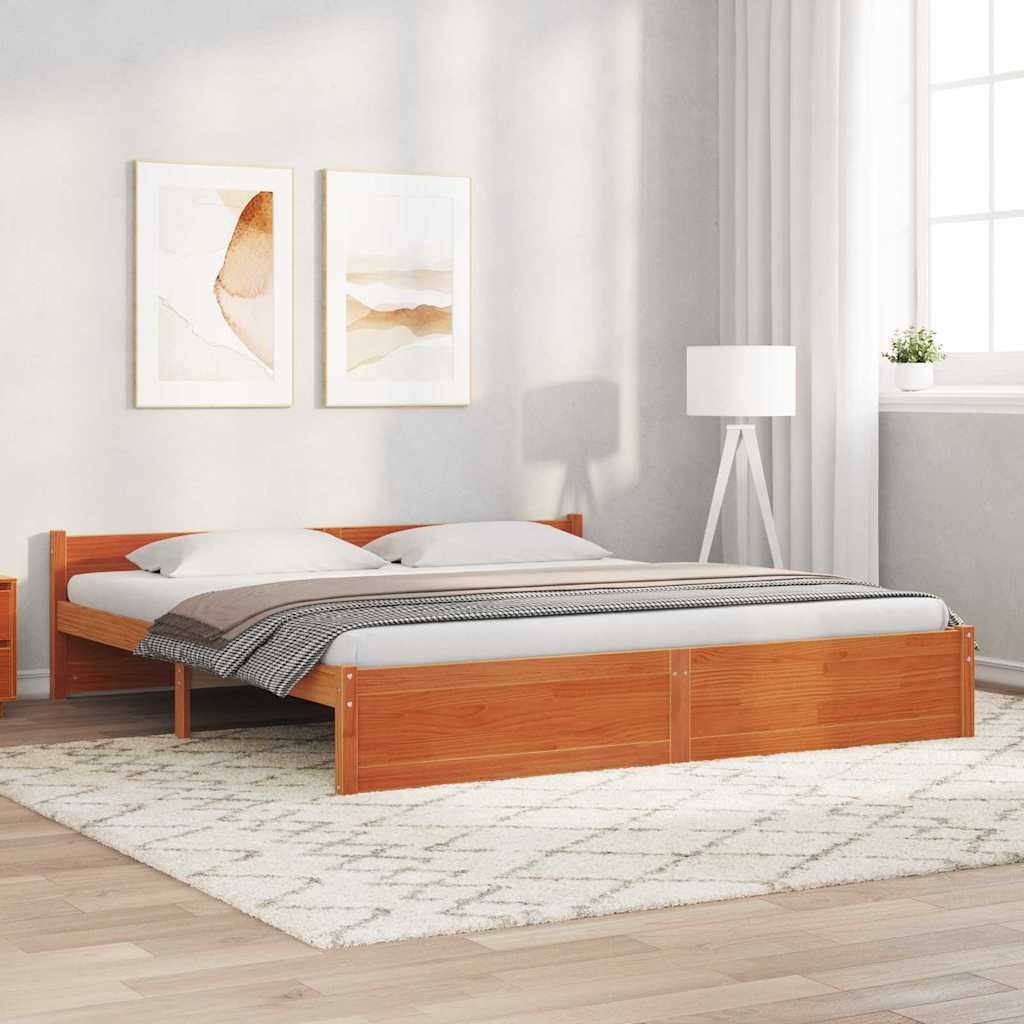 Bed Frame Without Mattress Solid Wood