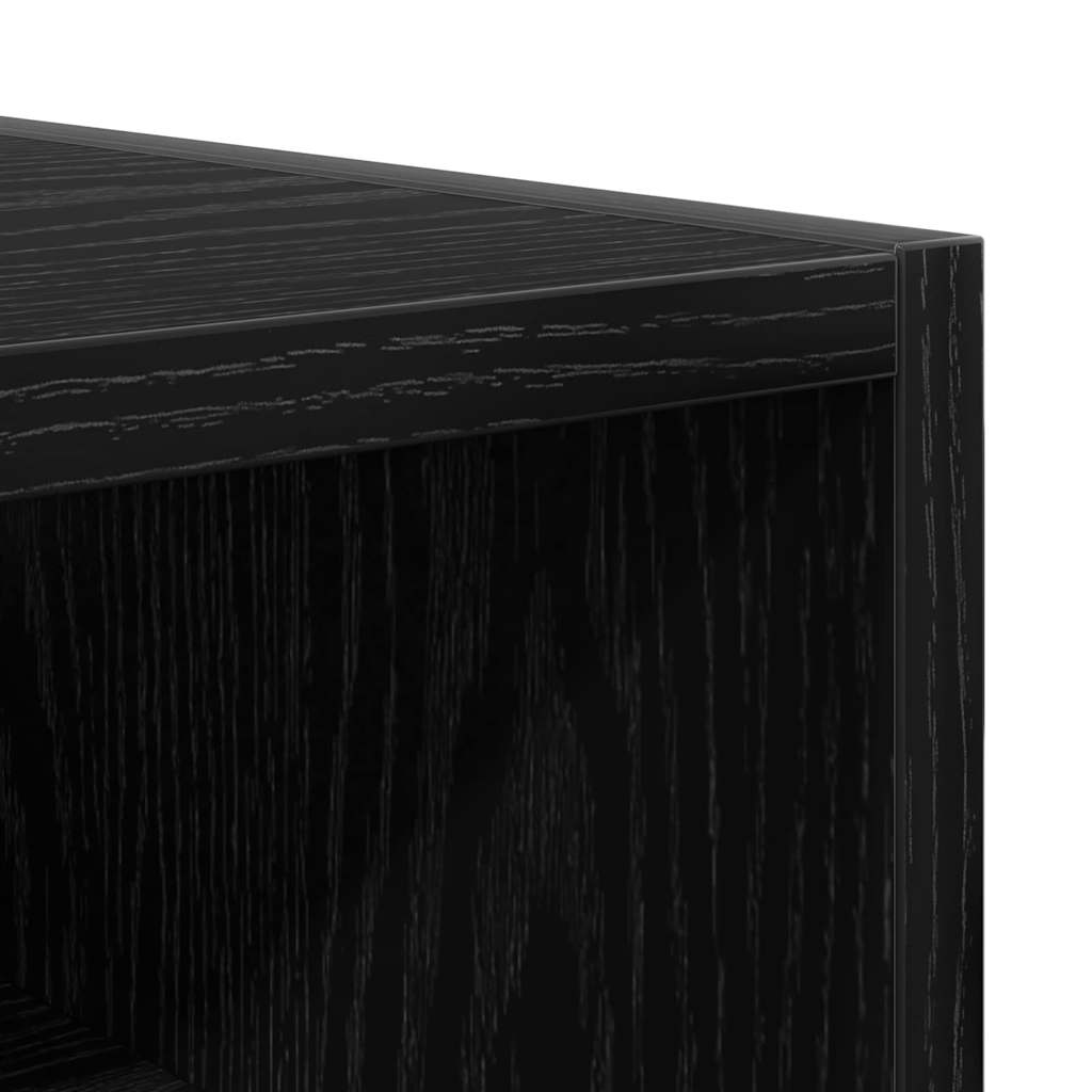 Hanging Cabinet with Shelf Riga Black oak 40 x 29.5 x 60 cm