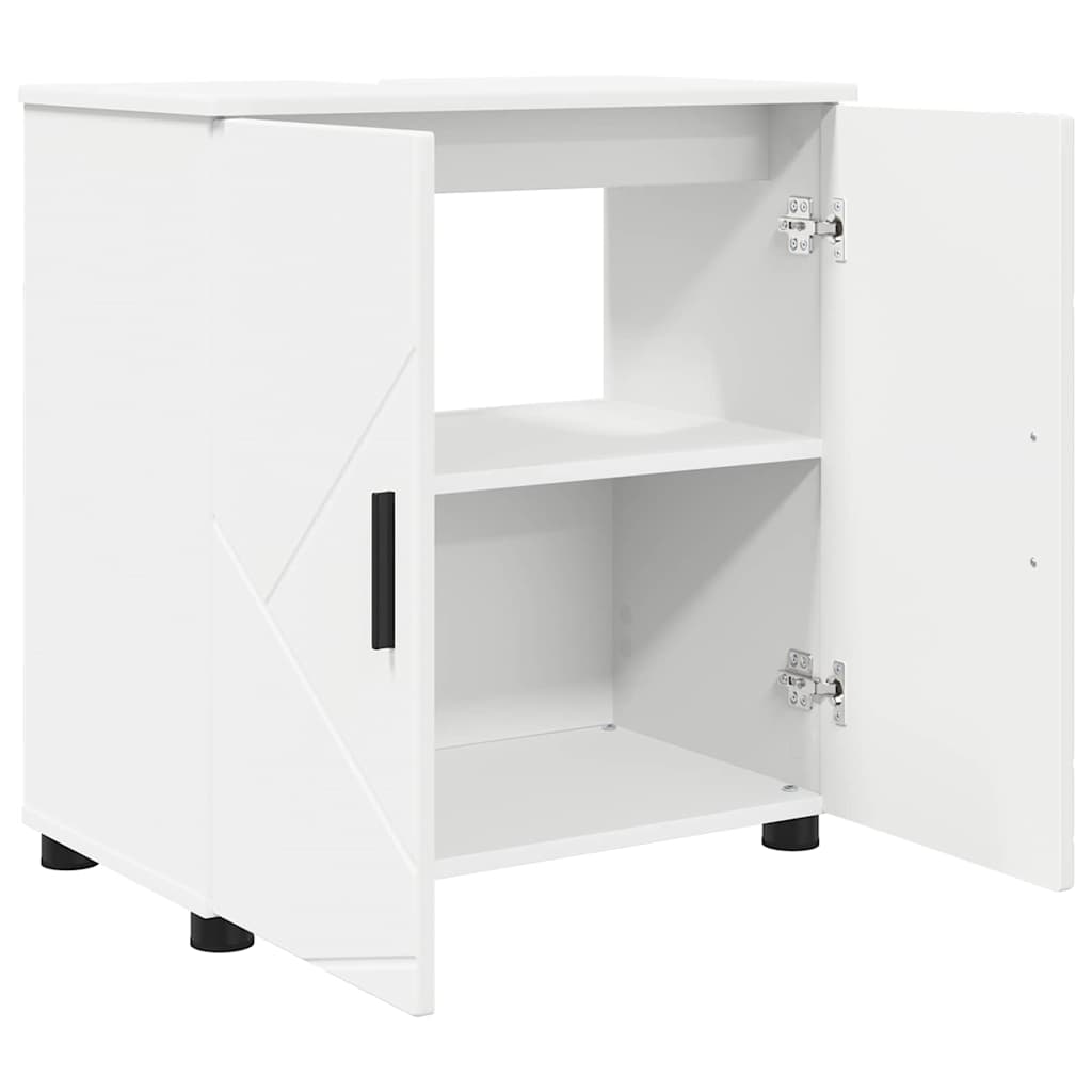 Bathroom Furniture Set Wall-mounted 3 pcs White 61 x 35 x 64 cm