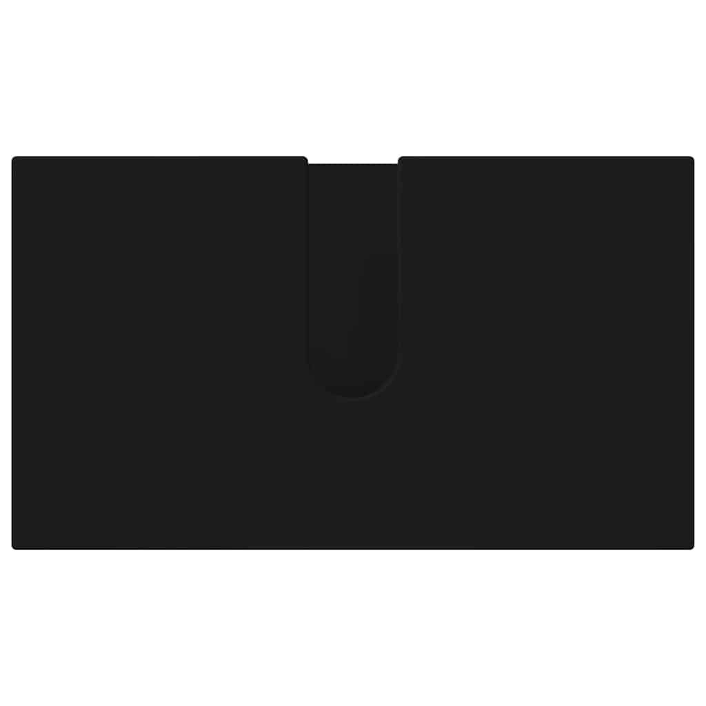 Bathroom Furniture Set with Drawer 4 pcs Black 61 x 35 x 64 cm