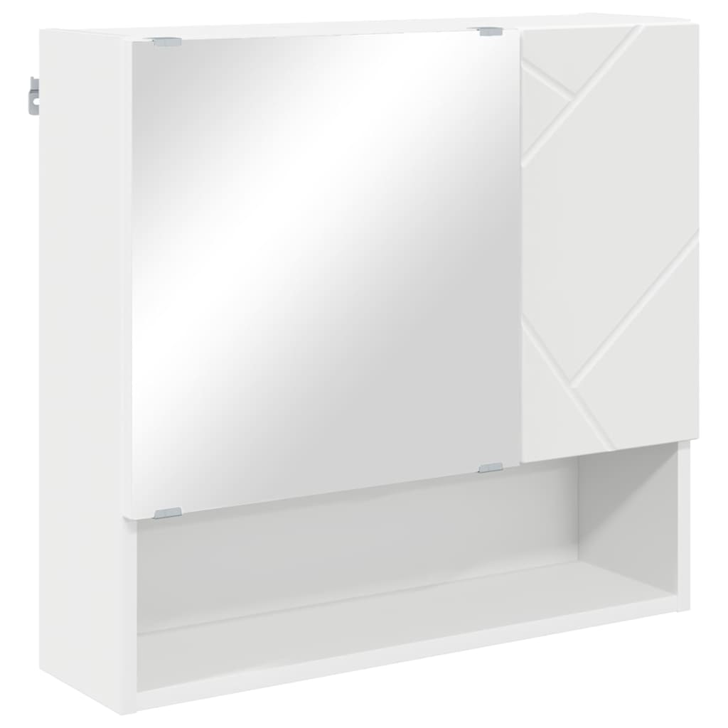 Bathroom Furniture Set Wall-mounted 4 pcs White 61 x 35 x 64 cm