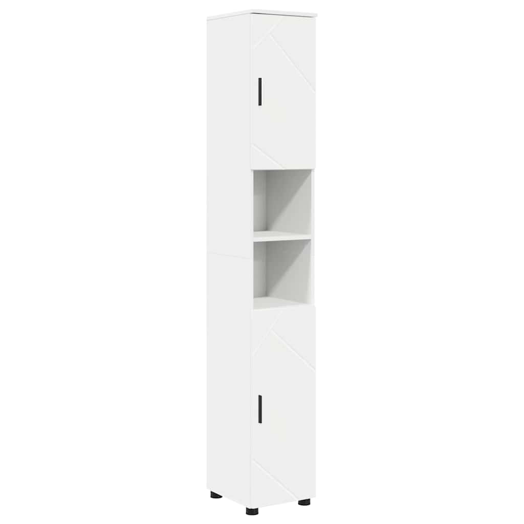 Bathroom Furniture Set Wall-mounted 4 pcs White 61 x 35 x 64 cm
