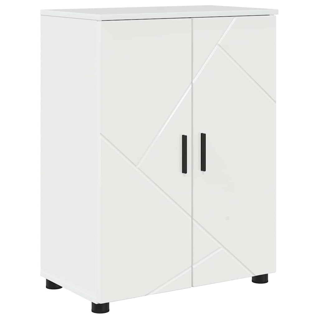 Bathroom Furniture Set 4 pcs High gloss white 61 x 35 x 64 cm
