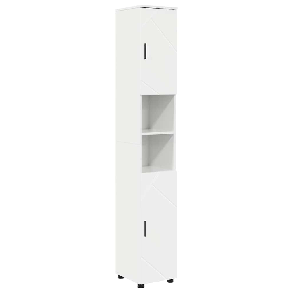 Bathroom Furniture Set 4 pcs High gloss white 61 x 35 x 64 cm