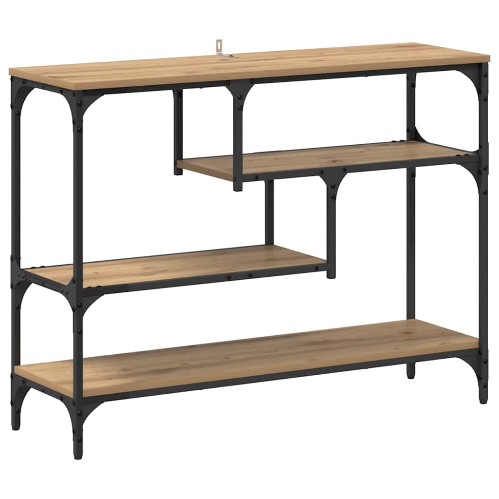 Console Table Artisan oak 100 x 30 x 75 cm Engineered wood