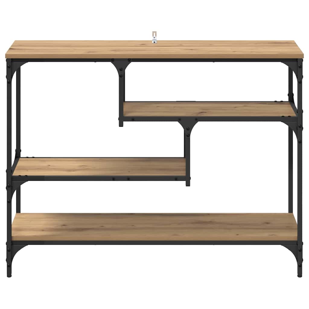 Console Table Artisan oak 100 x 30 x 75 cm Engineered wood