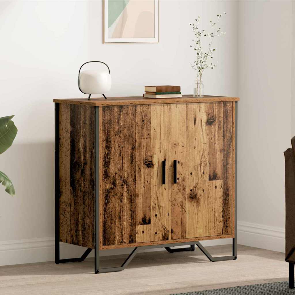 Sideboard Brown 78 x 35.5 x 74.5 cm Engineered wood